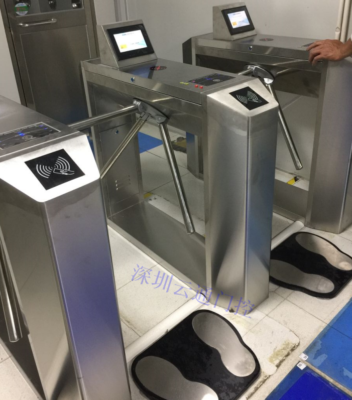 ESD防靜電三輥閘，帶顯示屏